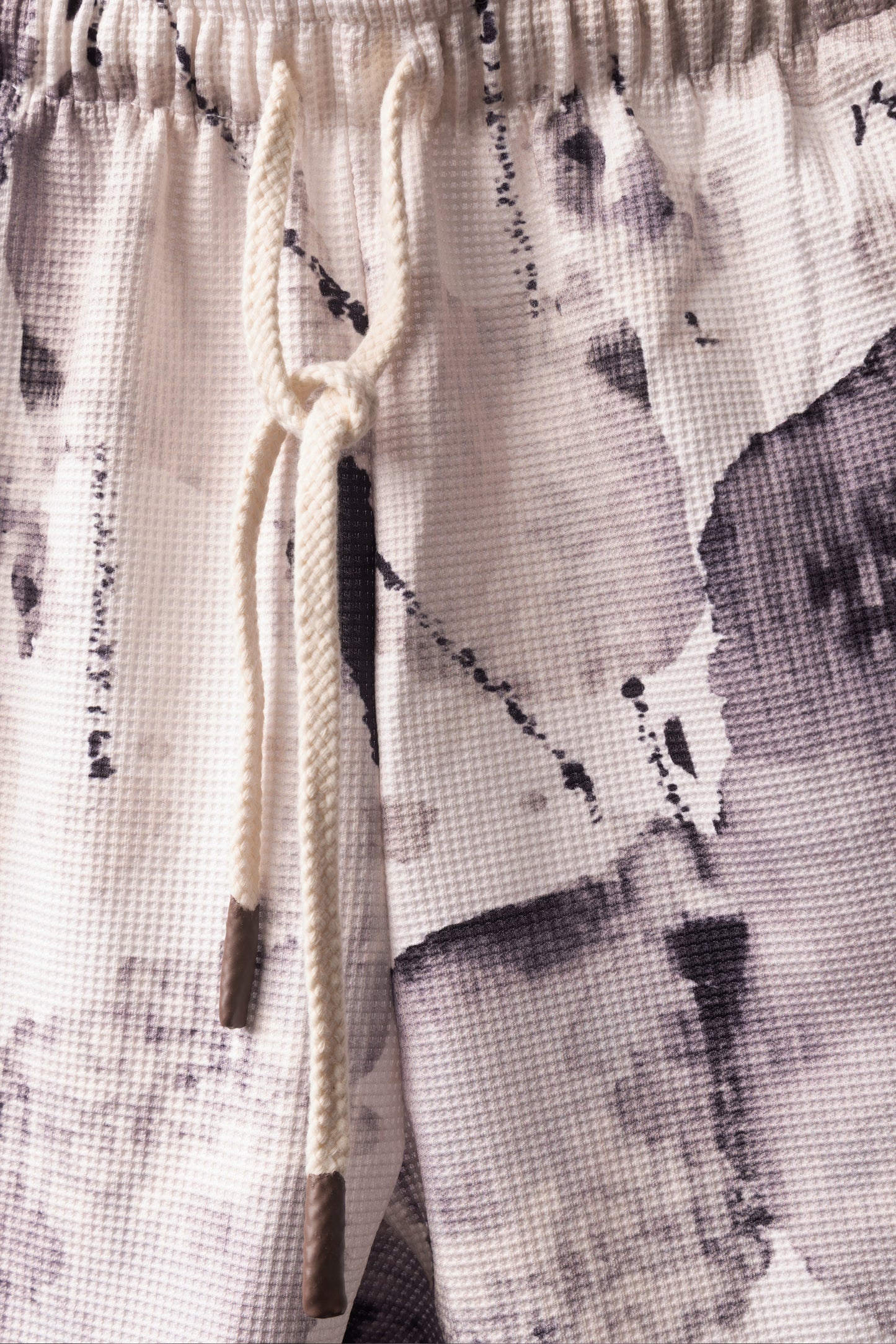 Bleach Bite Co-ord Set 1 – Limited Edition Bleach-Dyed Oversized Fit with Shorts (Unisex)