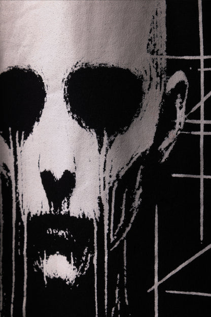 Eyes of Silence – Oversized Unisex Horror-Inspired Streetwear T-Shirt