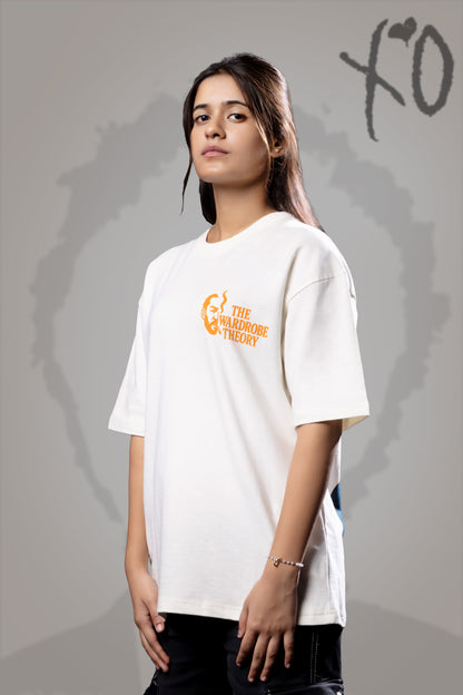 Smoke in the Light – Oversized Unisex Puff Print Streetwear T-Shirt