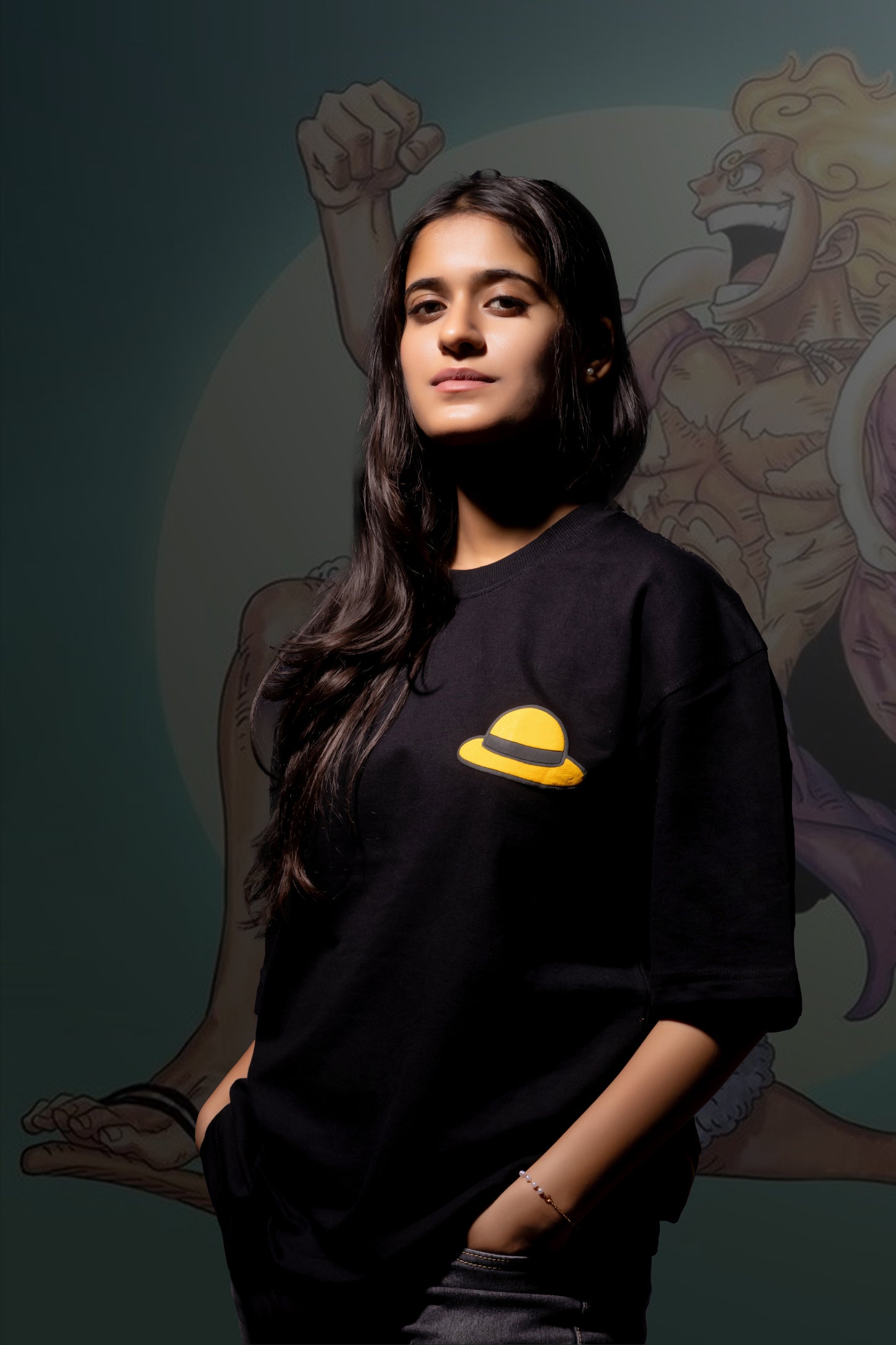 The Pirate Code – Oversized Unisex Anime-Inspired Graphic T-Shirt