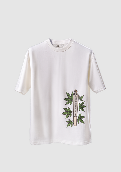 Roll & Rise – Oversized Unisex Puff Print T-Shirt