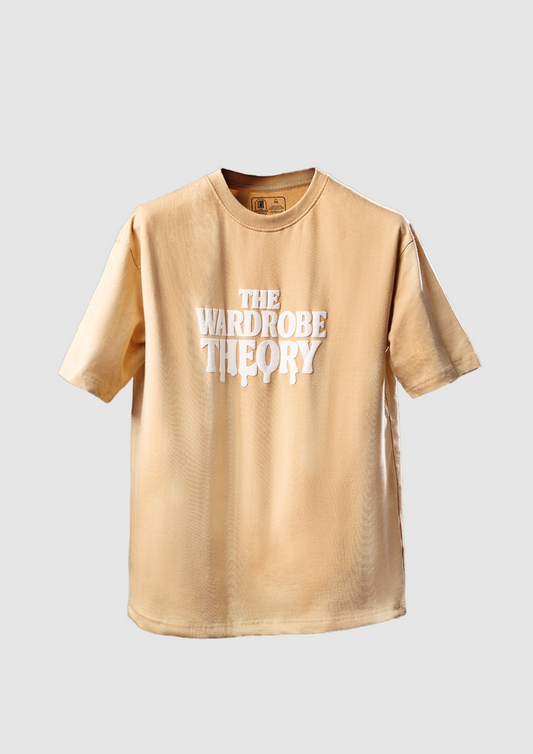 Flaming Kiss – Oversized T-Shirt with Puff Print Flames | Unisex Streetwear Tee